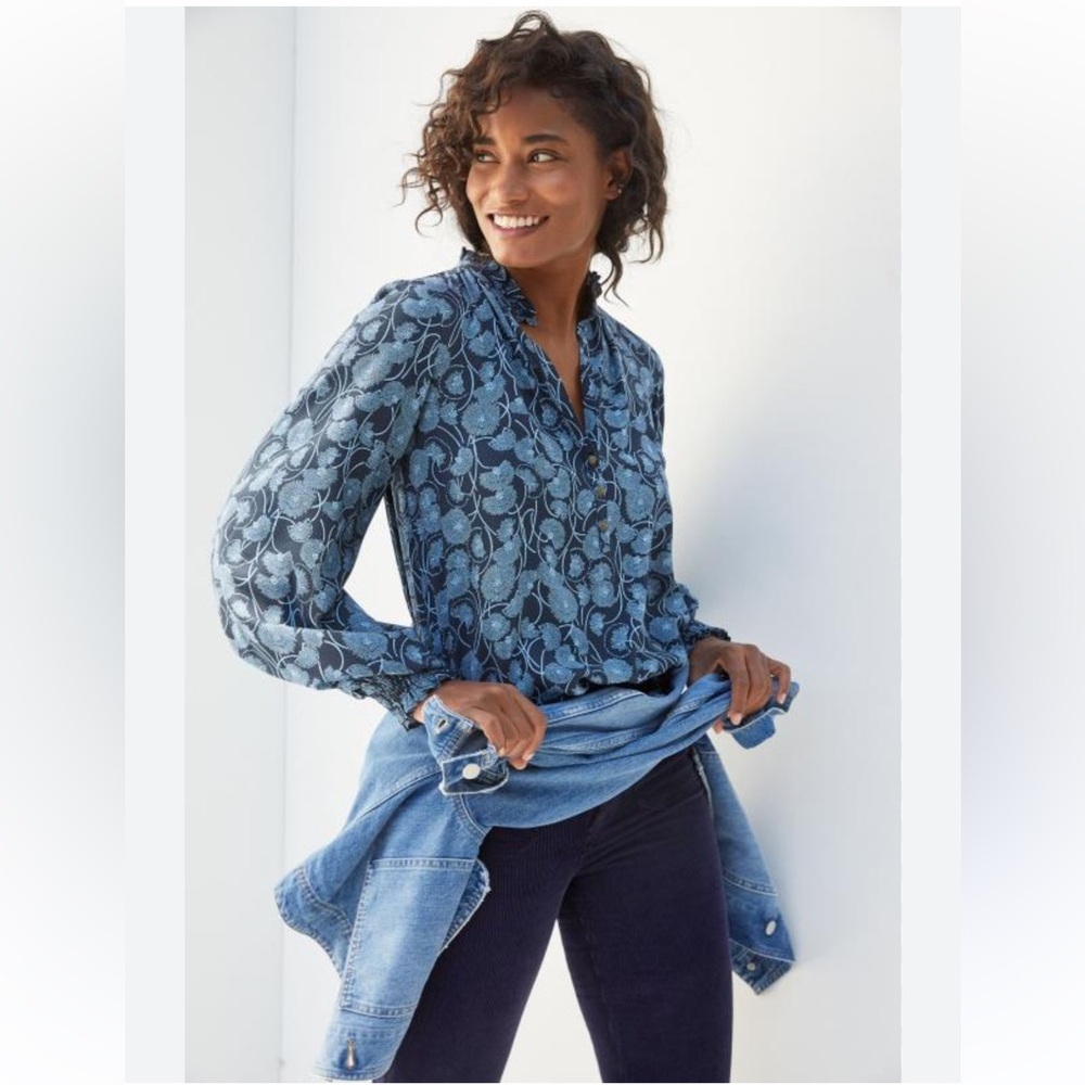 Maeve by Anthropologie floral blouse